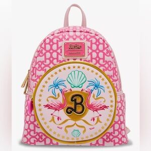 Loungefly Barbie The Movie Allover Print Mini Backpack BoxLunch exclusive NEW